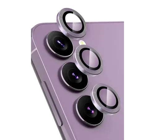 Samsung Galaxy S24 FE Raze Metal Kamera Lens - Mor