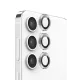 Samsung Galaxy S24 FE Raze Metal Kamera Lens - Gri