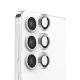 Samsung Galaxy S24 FE Raze Metal Kamera Lens - Gri