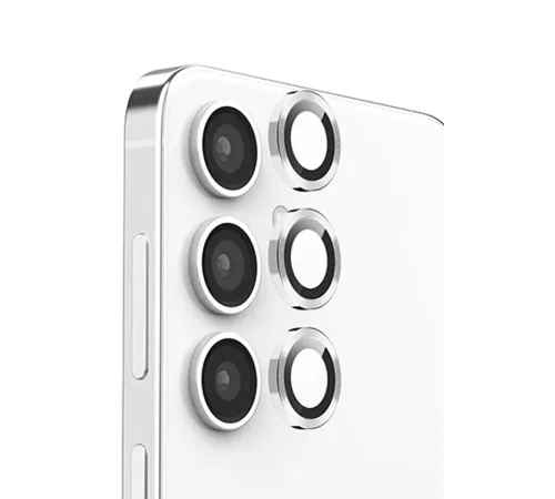 Samsung Galaxy A16 5G Raze Metal Kamera Lens - Gümüş