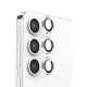 Samsung Galaxy A16 5G Raze Metal Kamera Lens - Gümüş