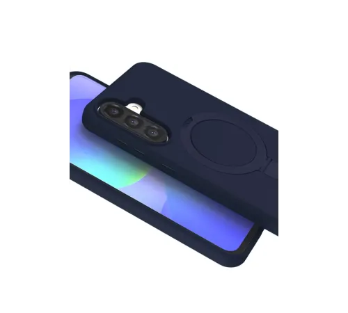 Samsung Galaxy A36 Regal Magsafe Standlı Kapak - Lacivert