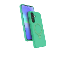 Samsung Galaxy A36 Regal Magsafe Standlı Kapak - Yeşil