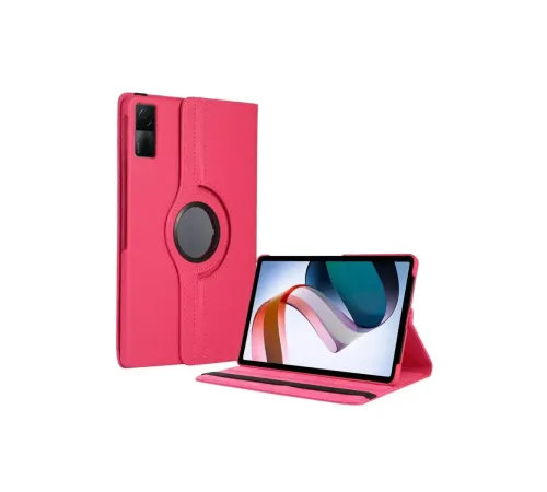 Xiaomi Redmi Pad SE 4G Kılıf 360 Tablet Deri Kılıf - Pembe