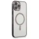 Apple iPhone 13 Pro Max Kılıf Magneticsafe Lazer Silikon - Siyah