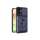Samsung Galaxy A06 Kılıf Pars Lens Yüzüklü Silikon - Lacivert