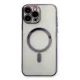 Apple iPhone 13 Pro Max Kılıf Magneticsafe Lazer Silikon - Mor
