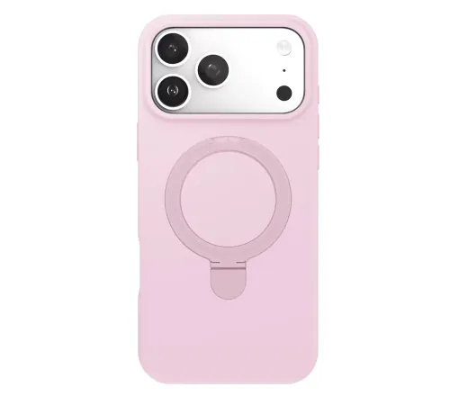Apple iPhone 17 Pro Regal Magsafe Standlı Kapak - Açık Pembe