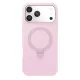 Apple iPhone 17 Pro Regal Magsafe Standlı Kapak - Açık Pembe