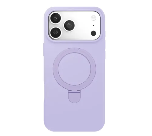 Apple iPhone 17 Pro Regal Magsafe Standlı Kapak - Lila