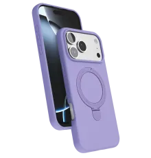 Apple iPhone 17 Pro Regal Magsafe Standlı Kapak - Lila