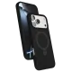 Apple iPhone 17 Pro Regal Magsafe Standlı Kapak - Siyah