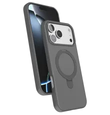 Apple iPhone 17 Pro Regal Magsafe Standlı Kapak - Titan Gri