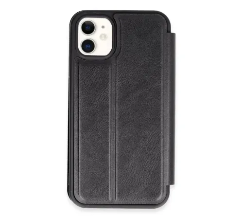 Apple iPhone 11 Kılıf Flip Cover - Siyah