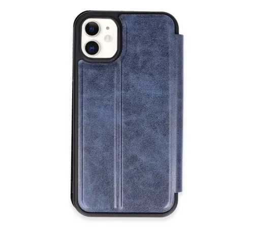 Apple iPhone 11 Kılıf Flip Cover - Lacivert
