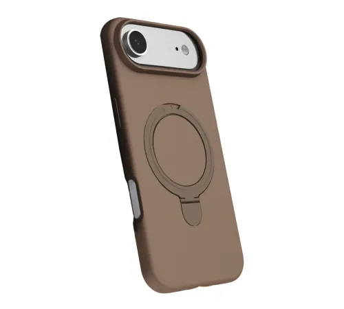 Apple iPhone 17 Air Regal Magsafe Standlı Kapak - Çöl Titanyum