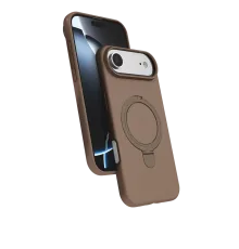 Apple iPhone 17 Air Regal Magsafe Standlı Kapak - Çöl Titanyum