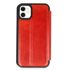 Apple iPhone 11 Kılıf Flip Cover - Kırmızı