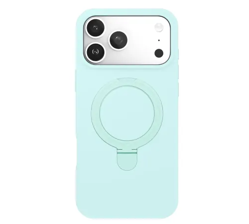 Apple iPhone 17 Pro Max Regal Magsafe Standlı Kapak - Su Yeşili