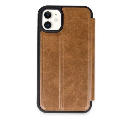 Apple iPhone 11 Kılıf Flip Cover - Taba