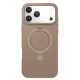 Apple iPhone 17 Pro Max Regal Magsafe Standlı Kapak - Çöl Titanyum