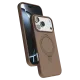 Apple iPhone 17 Pro Max Regal Magsafe Standlı Kapak - Çöl Titanyum