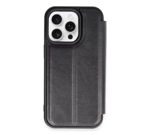Apple iPhone 14 Pro Kılıf Flip Cover - Siyah
