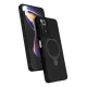 Xiaomi Redmi Note 12 Pro 4G Regal Magsafe Standlı Kapak - Siyah