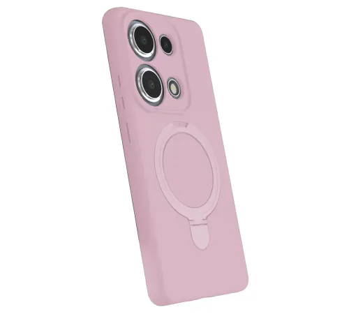 Xiaomi Redmi Note 13 Pro 4G Regal Magsafe Standlı Kapak - Açık Pembe