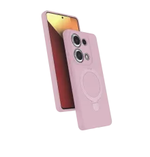 Xiaomi Redmi Note 13 Pro 4G Regal Magsafe Standlı Kapak - Açık Pembe
