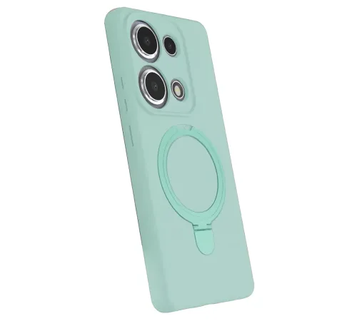 Xiaomi Redmi Note 13 Pro 4G Regal Magsafe Standlı Kapak - Su Yeşili