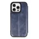 Apple iPhone 14 Pro Max Kılıf Flip Cover - Lacivert