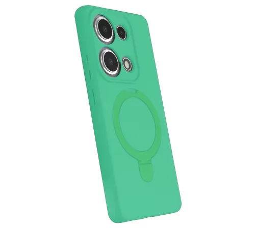 Xiaomi Redmi Note 13 Pro 4G Regal Magsafe Standlı Kapak - Yeşil