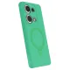 Xiaomi Redmi Note 13 Pro 4G Regal Magsafe Standlı Kapak - Yeşil