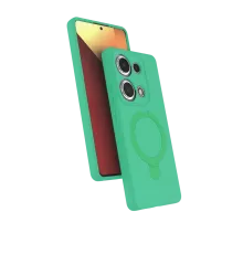 Xiaomi Redmi Note 13 Pro 4G Regal Magsafe Standlı Kapak - Yeşil