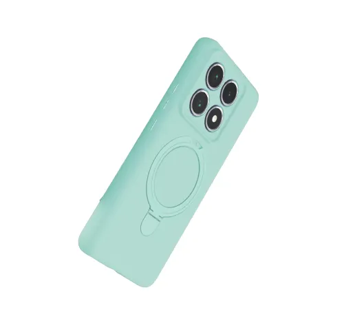 Xiaomi Mi 14T Pro Regal Magsafe Standlı Kapak - Su Yeşili