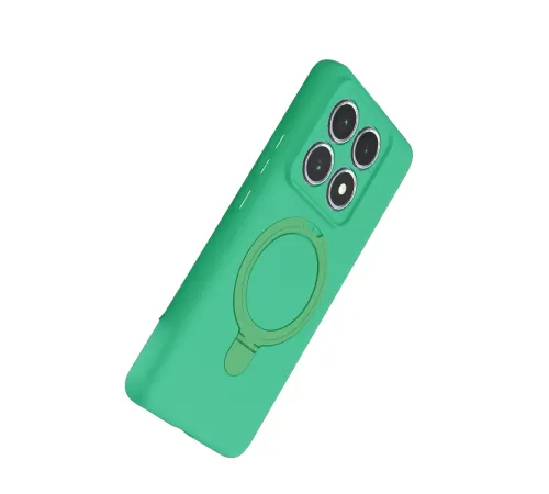 Xiaomi Mi 14T Pro Regal Magsafe Standlı Kapak - Yeşil