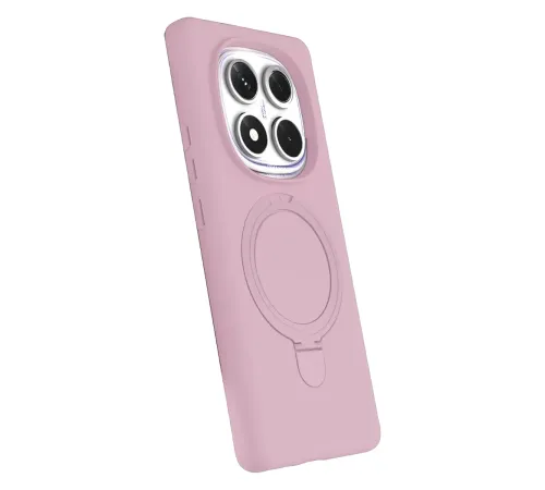 Xiaomi Redmi Note 14 Pro 4G Regal Magsafe Standlı Kapak - Açık Pembe