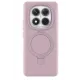 Xiaomi Redmi Note 14 Pro 4G Regal Magsafe Standlı Kapak - Açık Pembe
