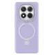 Xiaomi Redmi Note 14 Pro 4G Regal Magsafe Standlı Kapak - Lila