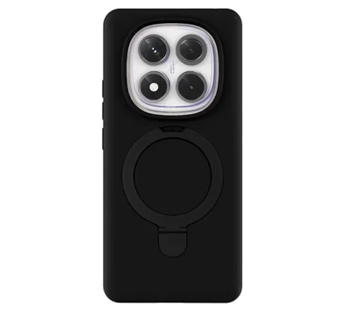Xiaomi Redmi Note 14 Pro 4G Regal Magsafe Standlı Kapak - Siyah