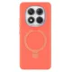 Xiaomi Redmi Note 14 Pro 4G Regal Magsafe Standlı Kapak - Turuncu