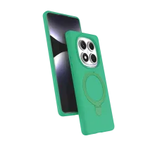 Xiaomi Redmi Note 14 Pro 4G Regal Magsafe Standlı Kapak - Yeşil