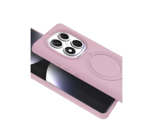 Xiaomi Redmi Note 14 Pro 5G Regal Magsafe Standlı Kapak - Açık Pembe