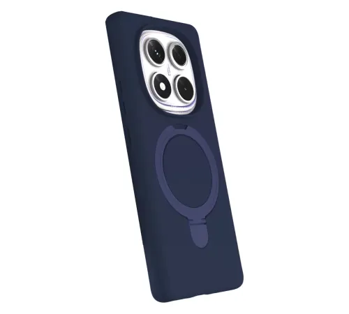Xiaomi Redmi Note 14 Pro 5G Regal Magsafe Standlı Kapak - Lacivert