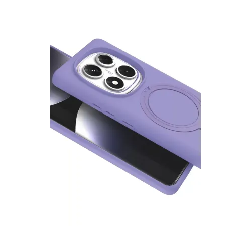 Xiaomi Redmi Note 14 Pro 5G Regal Magsafe Standlı Kapak - Lila