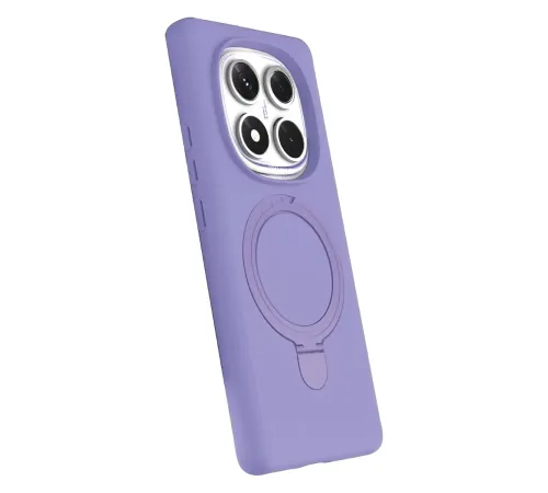 Xiaomi Redmi Note 14 Pro 5G Regal Magsafe Standlı Kapak - Lila