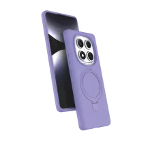 Xiaomi Redmi Note 14 Pro 5G Regal Magsafe Standlı Kapak - Lila