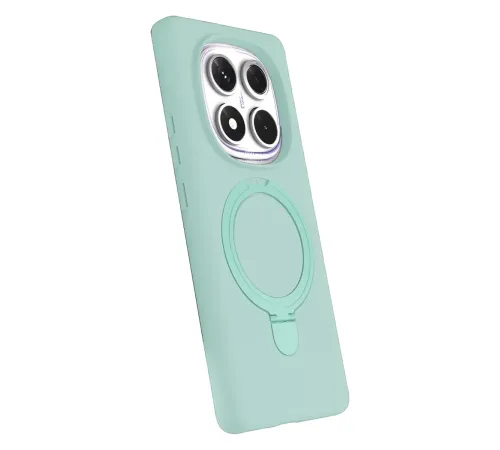 Xiaomi Redmi Note 14 Pro 5G Regal Magsafe Standlı Kapak - Su Yeşili