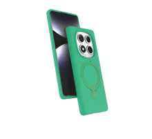 Xiaomi Redmi Note 14 Pro 5G Regal Magsafe Standlı Kapak - Yeşil